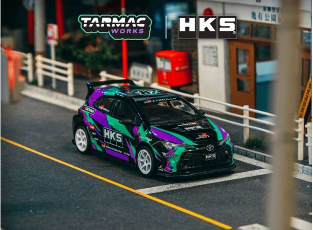 PRE-ORD3R Tarmac Modeliukas 1/64 Toyota GR Corolla *HKS*, various