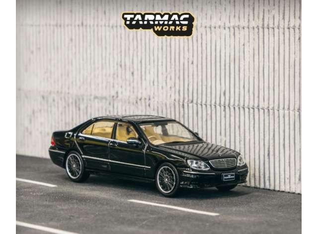 PRE-ORD3R Tarmac Modeliukas 1/64 Mercedes-Benz S-Class Wald, black