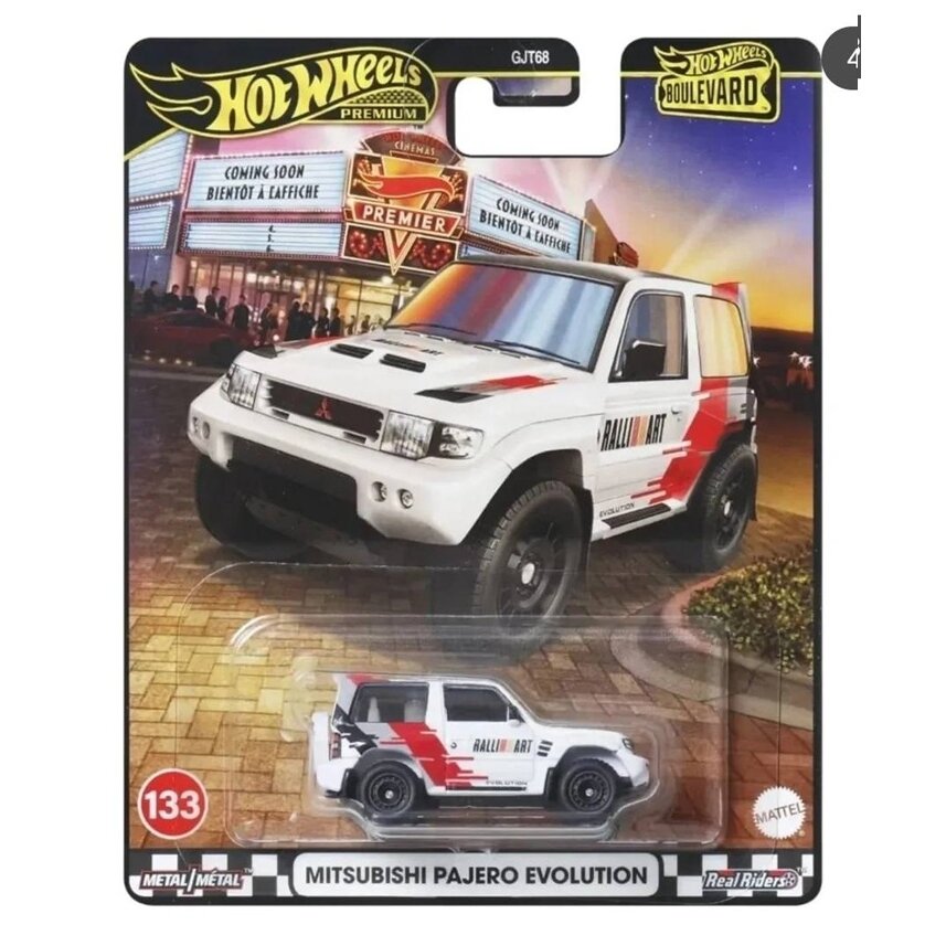PRE ORDER Hot Wheels Boulevard 2025 Modeliukas Mitsubishi Pajero White