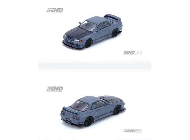 PRE-ORD3R Inno64 Modeliukas 1/64 Top Secret R32 GT-R, stealth grey