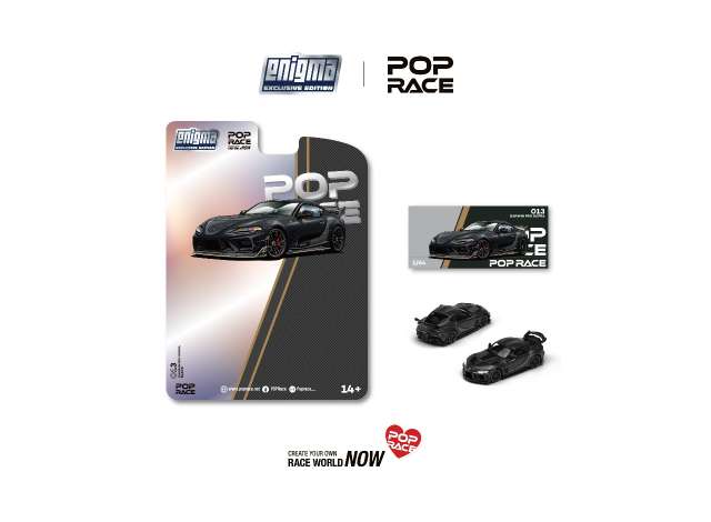 PRE-ORD3R Tarmac Modeliukas 1/64 Darwin Pro 66G NWB Supra (A90), midnight black