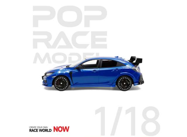 PRE-ORD3R Tarmac Modeliukas 1/18 FK8 Mugen Civic Type R - Blue
