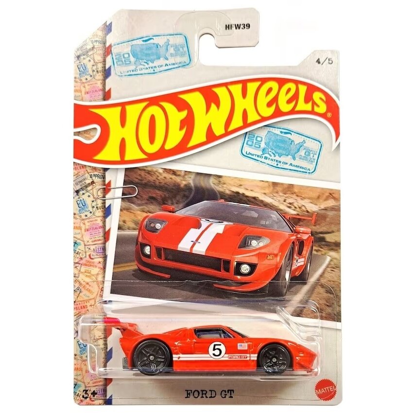 Hot Wheels Modeliukas Ford GT (yra Sandėlyje)
