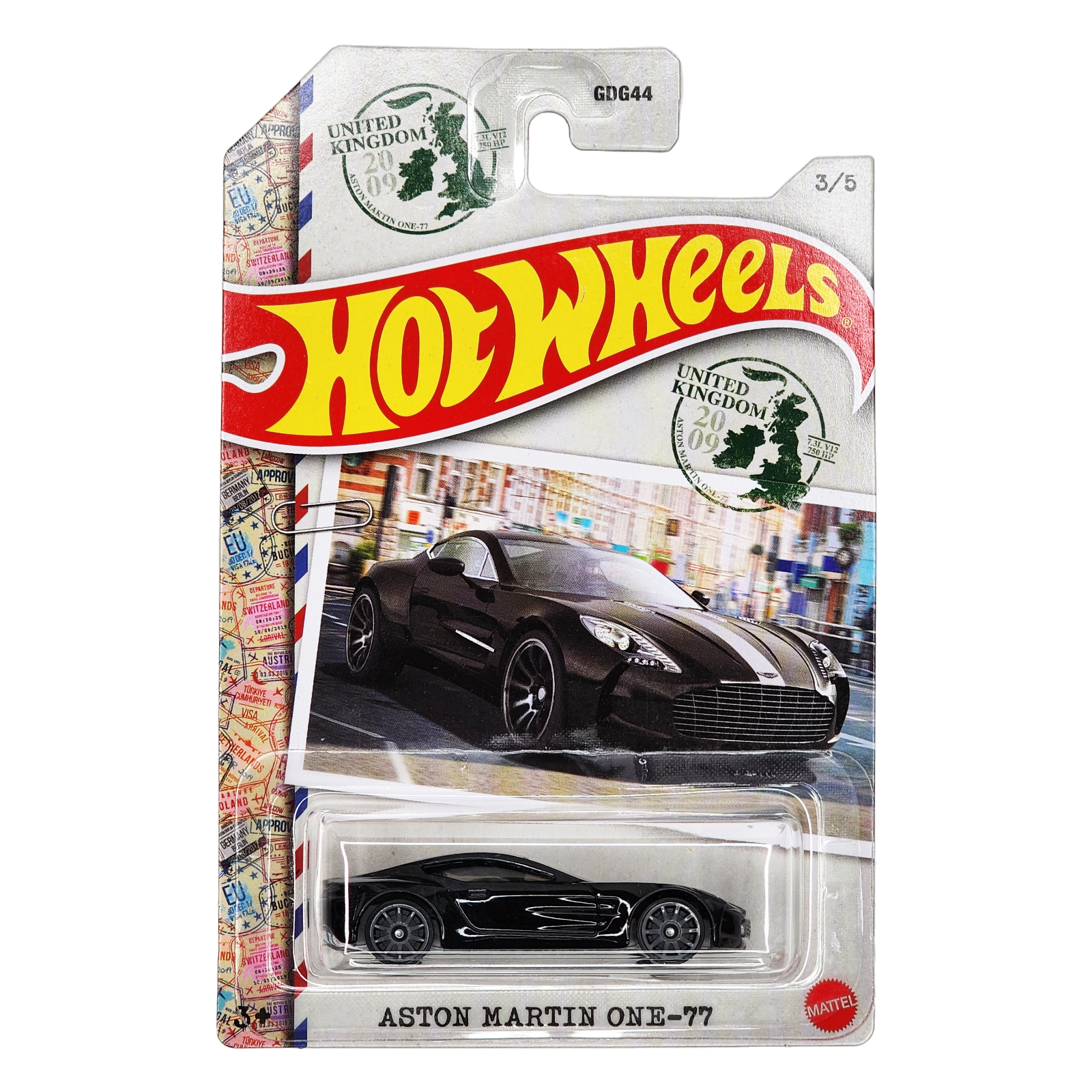Hot Wheels Modeliukas Aston Martin One-77 (yra Sandėlyje)