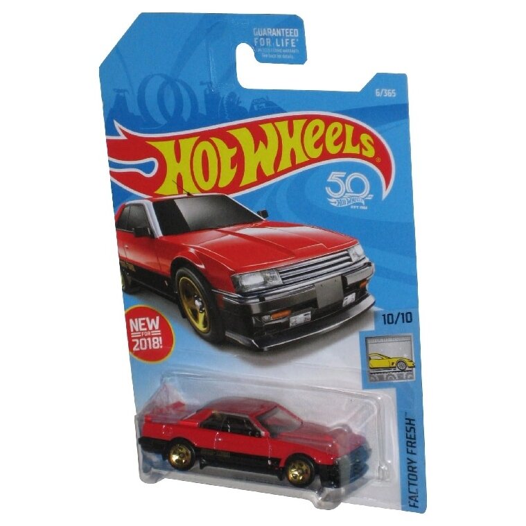 Hot Wheels Mainline Modeliukas 82 Nissan Skyline R30 Red Long Card (yra Sandėlyje)