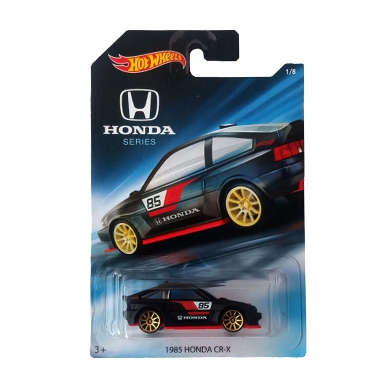 Hot Wheels Mainline Modeliukas 1985 Honda CR-X Black (yra Sandėlyje)