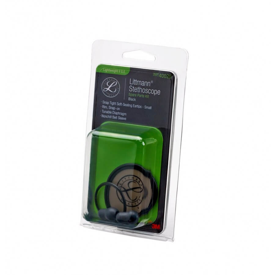 3M™ Littmann® remonto rinkinys stetoskopui Littmann Lightweight II Juodas 40020