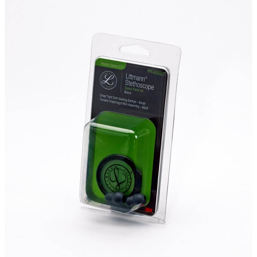 3M™ Littmann® remonto rinkinys stetoskopui Master Classic™ II – juodas, 40022