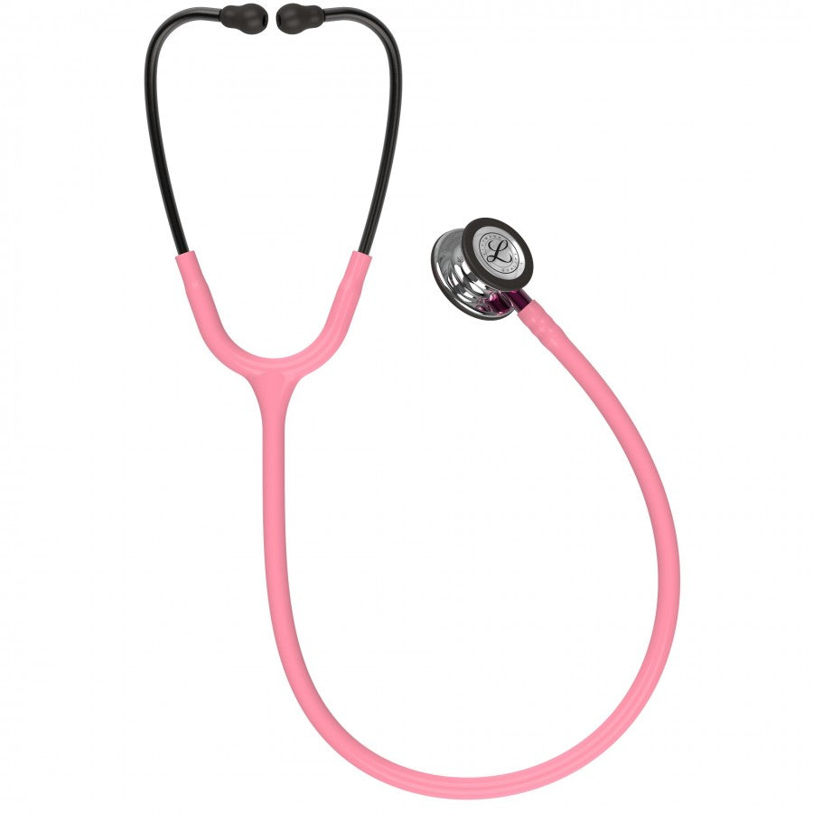 Littmann Classic III MIRROR FINISH, 5962, veidrodinis dūmų rožinės spalvos stetoskopas