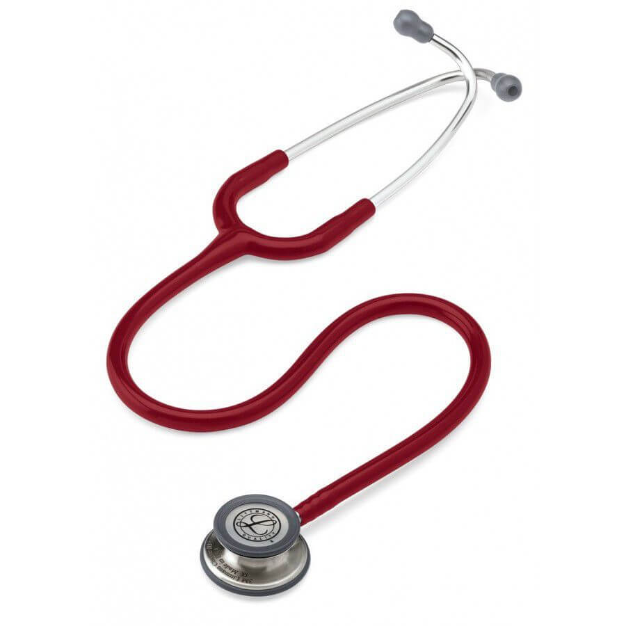 Littmann Classic III, 5627, Burgundijos raudonas stetoskopas