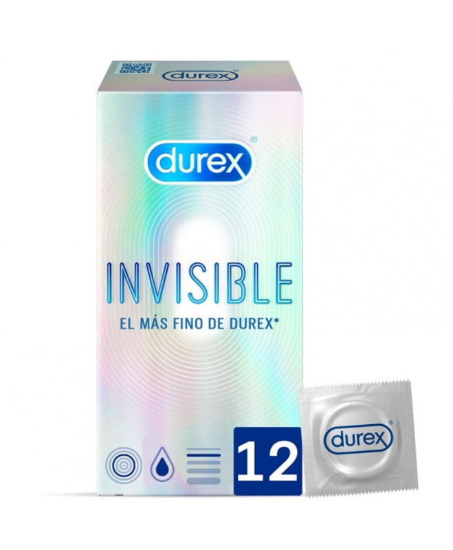 DUREX INVISIBLE EXTRA THIN 12 UNITS