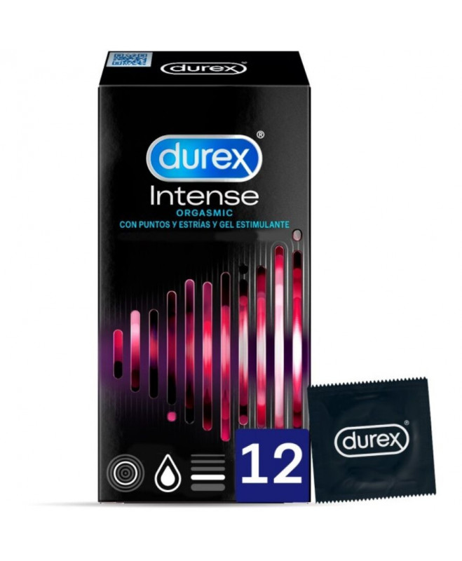 DUREX INTENSE ORGASMIC 12 UNITS