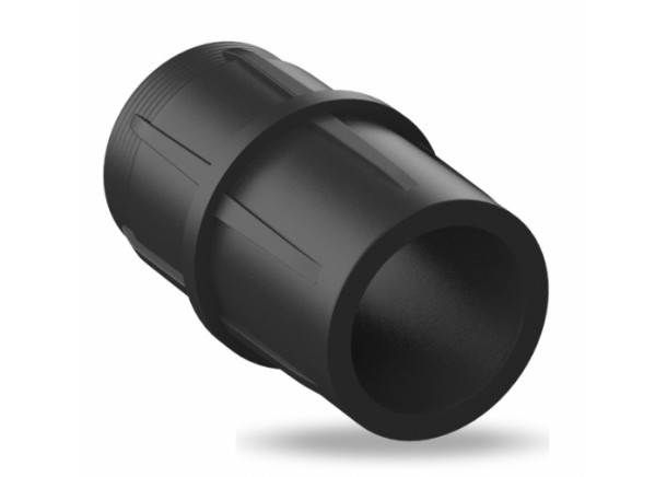 Vamzdžio jungtis CLIP TUBE NEW juoda 9005
