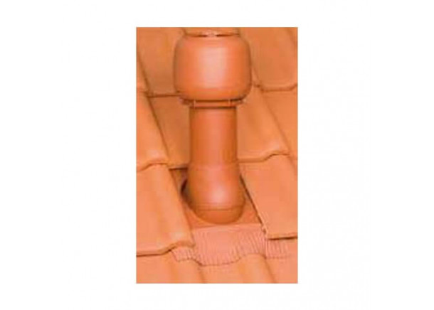 Kaminėlis ventiliacijos Monier UNI, čerpių stogui, Ø125mm