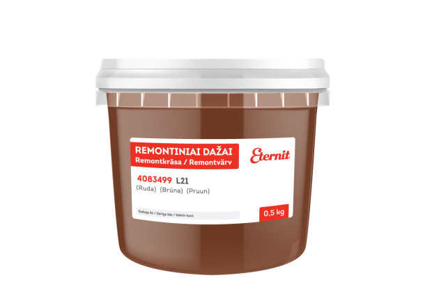 Remontiniai dažai Eternit stogo dangai 0,5kg