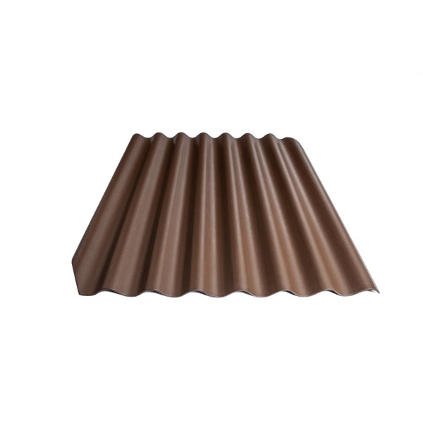 Banguotas lakštas, šiferis Eternit KLASIKA, 1130x1250 mm, rudas