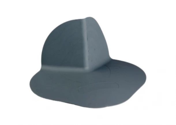 Kampas Icopal MONARPLAN, PVC dangai montuoti, išorinis, šv.pilka