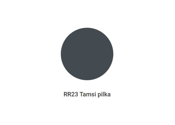 Lygi skarda Ruukki 30 PLUS MATT 0,5 mm RR23 tamsiai pilka (25 m²)