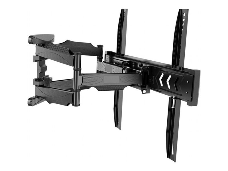 Televizoriaus laikiklis Gembird Wall mount WM-58ST-01 Tilt, swivel, rotate 32-58" Maximum weight (capacity) 36.4 kg Black