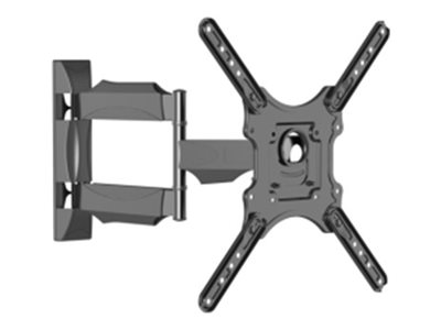 Televizoriaus laikiklis Gembird Wall mount WM-55ST-01 Tilt, swivel, rotate 32-55" Maximum weight (capacity) 32 kg Black