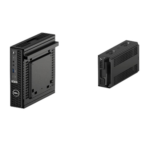 Tvirtinimo laikiklis Dell OptiPlex Micro and Thin Client Dual VESA Mount su adapterio laikikliu Juoda