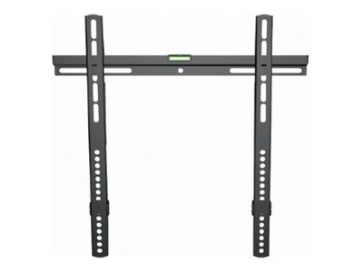 Televizoriaus laikiklis Gembird Wall mount WM-55F-03 Fixed Black