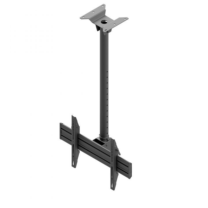 Televizoriaus laikiklis EDBAK Menu Board Ceiling Mount for One Screen Ceiling mount, MBV1155-L, 42-57", Maximum weight (capacity) 70 kg, 	Black