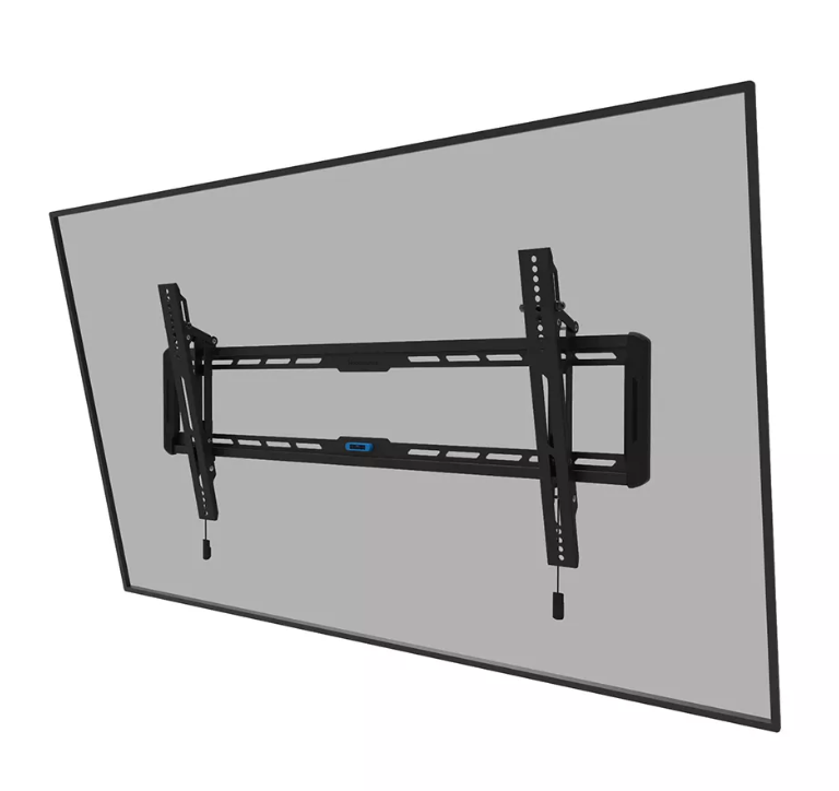 Sieninis laikiklis Neomounts WL35-550BL18, pakreipiamas, 43-86", maksimali apkrova 60 kg, juodas