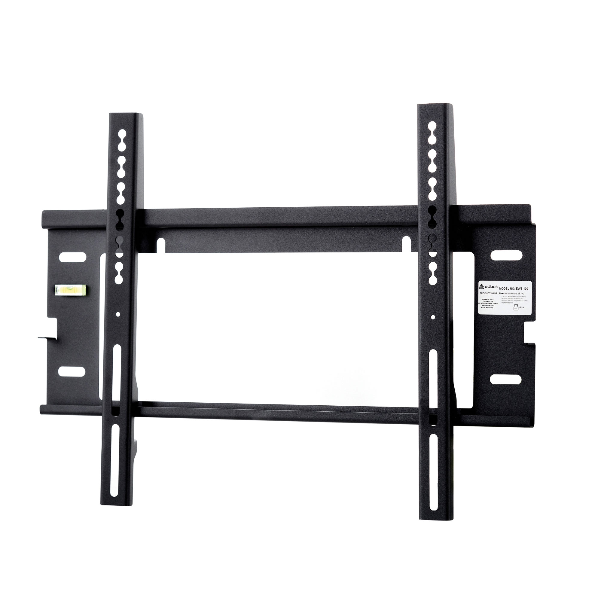 Sieninis laikiklis EDBAK EWB100C, 32-43", juodas
