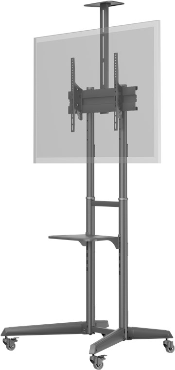 Stovas Goobay 59508 TV Presentation Stand Pro, reguliuojamas aukštis, pakreipimas