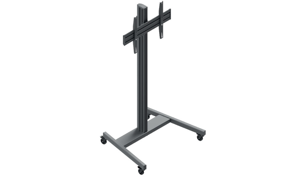 Vežimėlis EDBAK TRE100, 42-75", maksimali apkrova 70 kg, juodas
