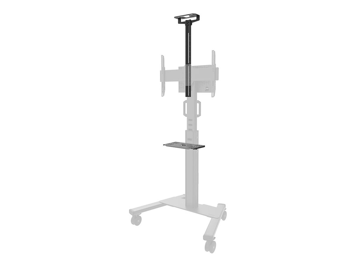 Laikiklis Neomounts AV1-825BL, universalus, reguliuojamas aukštis, maksimali apkrova 9 kg, juodas