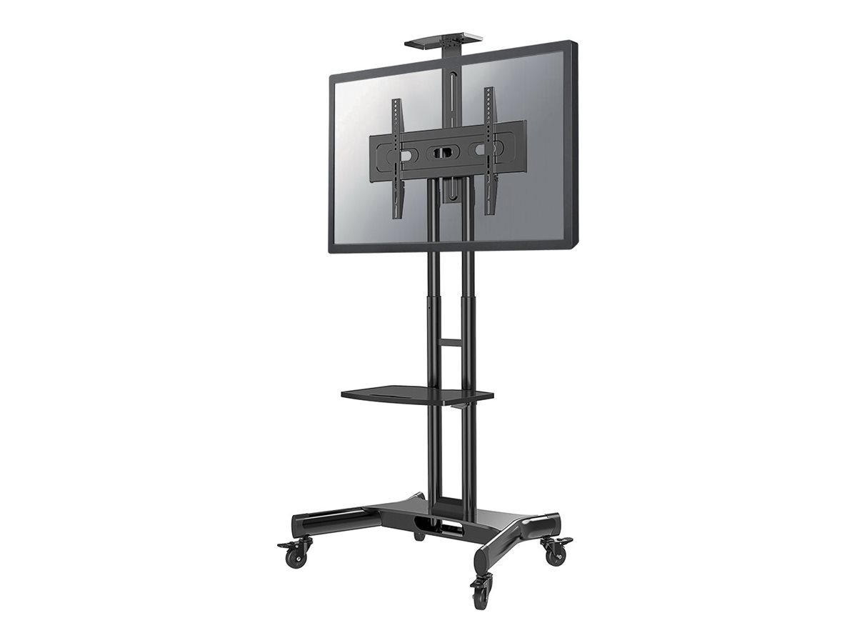 Grindų stovas Neomounts NM-M1700BLACK, reguliuojamas aukštis, 32-75", maksimali apkrova 50 kg, juodas