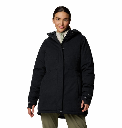 Columbia moteriška striukė Alameda Ridge™ Insulated Parka. Spalva juoda