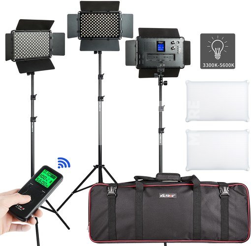 Viltrox VL S192T LED Light Triple Kit
