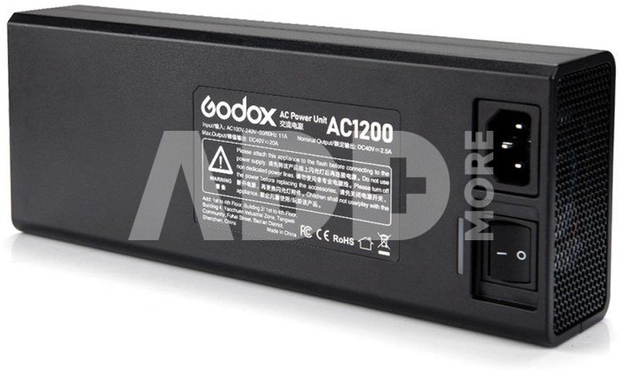 Godox AC1200 AC adapter for AD1200PRO