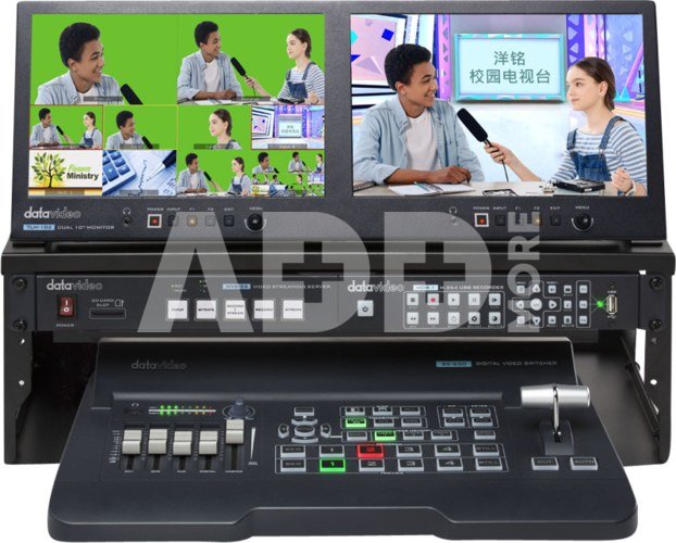 DATAVIDEO GO-650-STUDIO 4 INP HDMI/SDI SWITCHER W. STREAMING/REC