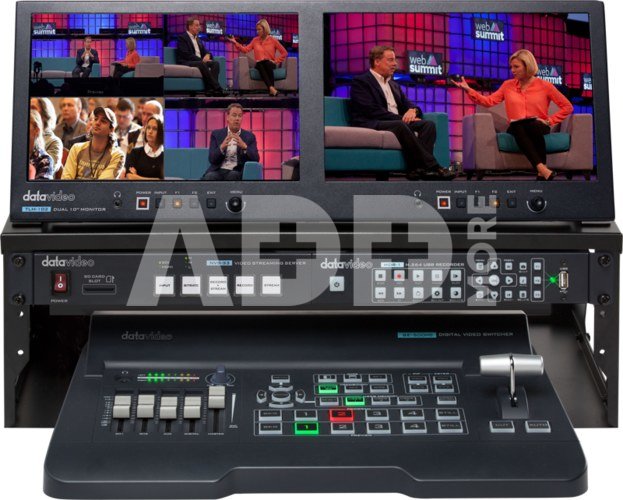 DATAVIDEO GO-500-STUDIO 4 INP HDMI SWITCHER W. STREAMING/REC