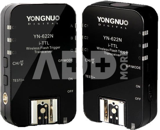 i-TTL radijo siųstuvas/imtuvas Yongnuo YN-622N (for Nikon)