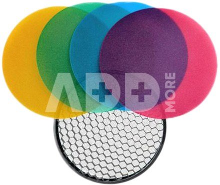 Witstro Flash Color Grid Reflector kit 120mm