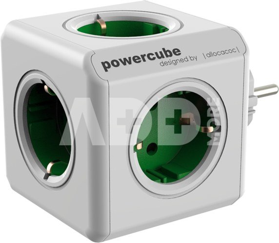 Allocacoc PowerCube Original green Type F for Extended Cubes