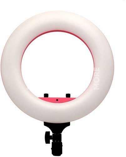 Caruba Round Vlogger 12 inch LED set met tas   Pink  (MENZ)