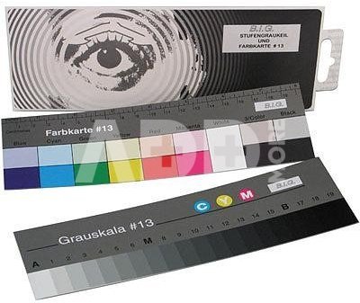 BIG greycard and color card #13 18cm (486020)