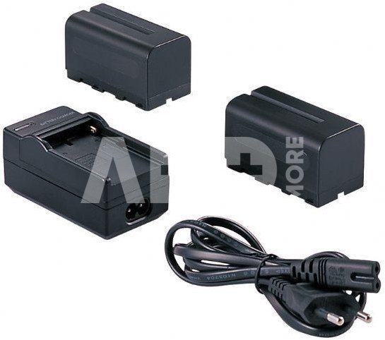 Falcon Eyes 2 x Battery NP-F750 + Battery Charger SP-CHG for LED Lamp