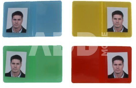 Benel Passport Photo Wallets 250 Pcs. Color Mixed