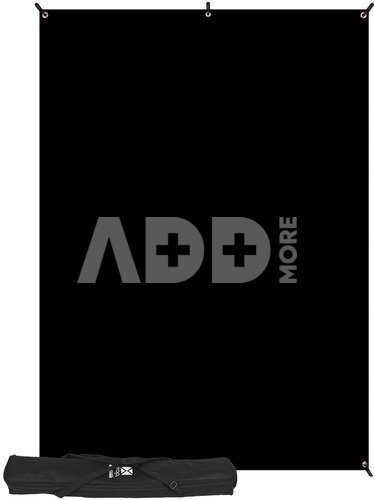 Westcott Black X Drop Backdrop Kit