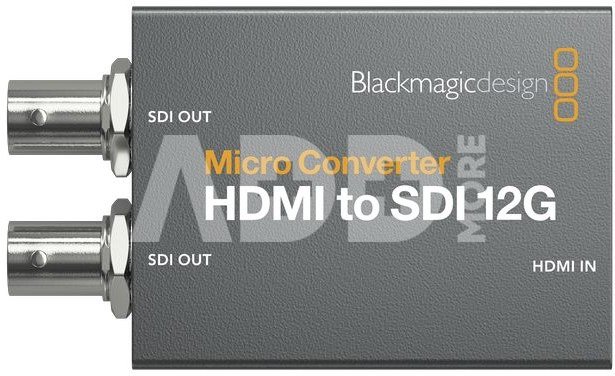 Blackmagic Micro Converter HDMI to SDI 12G (incl PS)