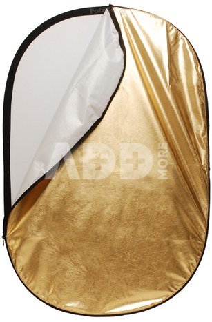 Linkstar Reflector 2 in 1 R-90120SW Silver/White 90x120 cm
