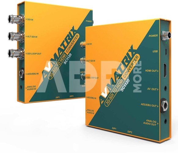 SC1120 3G-SDI to HDMI & AV Scaling Converter