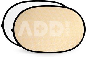 Godox Soft Gold & White Reflector Disc 80X120cm